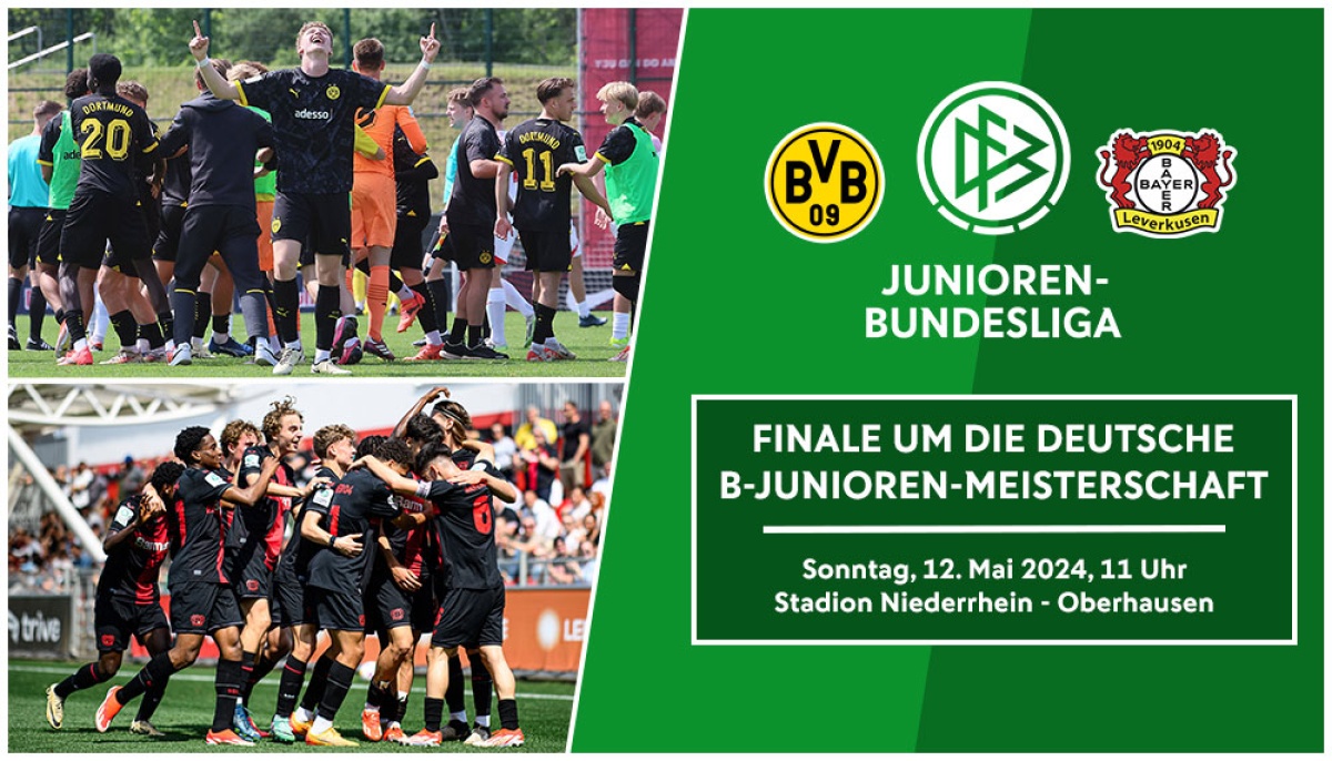 Finale um die Deutsche B-Junioren-Meisterschaft wird am 12. Mai in Oberhausen entschieden