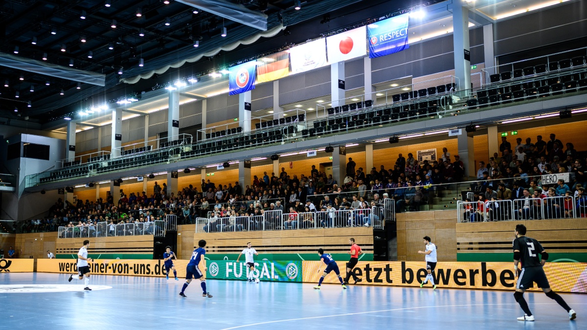 Kartenvorverkauf für Futsal-Länderspiele am 18./19. September in Düsseldorf läuft