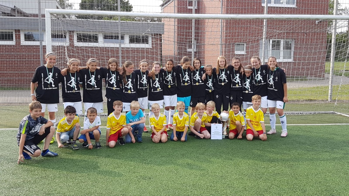 D-Juniorinnen von Borussia Mönchengladbach gewinnen Niederrheinpokal