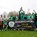 Vor 1.000 Fans! Borussia Mönchengladbach gewinnt Niederrheinpokal der A-Junioren 2023