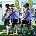 Deutsche U 17-Junioren gewinnen "Finale" gegen England beim 4-Nationen-Turnier in der Sportschule Wedau