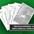 Aktualisiertes Archiv: Nun auch alle FVN-Abschlusstabellen von 1945/1946 an digital abrufbar