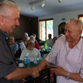 Hans Helmut Feldmann für 80 Jahre Mitgliedschaft bei TuSpo Saarn geehrt