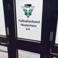 Die Geschäftsstelle des Fußballverbandes Niederrhein ist geschlossen