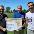 SC Bayer Uerdingen freut sich über Scheck in Höhe von 1.700 Euro