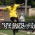 Meldung von Jugend-Mannschaften für höhere Spielklassen möglich
