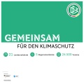 Vernetzungstreffen zum "Klimaschutz im Amateurfußball" am 27. Oktober