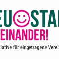 Förderprogramm für Vereinsveranstaltungen "Neustart miteinander"