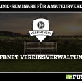 Kostenloses Online-Seminar zum "DFBnet Verein" am 18. November ab 19 Uhr
