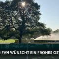 Der Fußballverband Niederrhein wünscht ein frohes Osterfest 2021