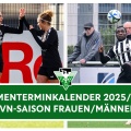 Frauen- und Männerfußball: Rahmenterminkalender für die Saison 2025/2026 steht fest