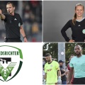 Dr. Robin Braun, Amelie Lainka und Jonah Besong schaffen Aufstieg und pfeifen eine Liga höher