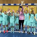 SV Lohausen und VfR Warbeyen jubeln bei der FVN-Futsal-Meisterschaft der Juniorinnen