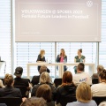 Volkswagen und DFB setzen beim SPOBIS Statement zur Förderung von weiblichen Führungskräften