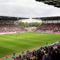 Endspiel um den Niederrheinpokal 2023 im Stadion an der Hafenstraße in Essen