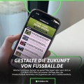 Amateurfußball-Barometer: Helft mit eurem Feedback dabei, FUSSBALL.DE weiterzuentwickeln