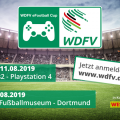 Premiere: Jetzt anmelden für den WDFV-eFootball-Cup 2019