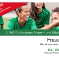 Anmeldung für 2. WDFV-Kongress Frauen- und Mädchenfußball ab 15. Januar 2024 möglich