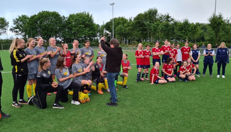 DJK SF 97/30 Lowick gewinnt das U15 Juniorinnen Kreispokalendspiel
