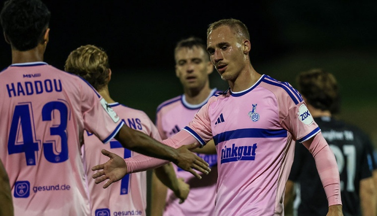 Tor-Flut im Niederrheinpokal: MSV Duisburg und Fortuna Düsseldorf machen das Dutzend voll