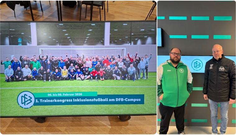 Erster Trainerkongress Inklusionsfußball beim DFB: Gemeinsame Freude am Fußballspiel