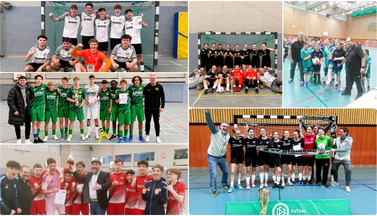 Mehr als 50 Mannschaften, sechs Turniere, zwei Spielorte, sechs Sieger-Teams