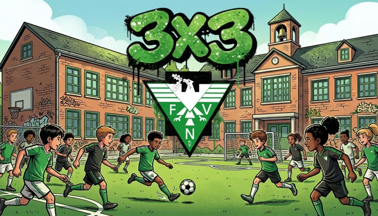 3x3 - Straßenfußball der Schulen: Aktueller Stand der Anmeldungen zur Turnierserie