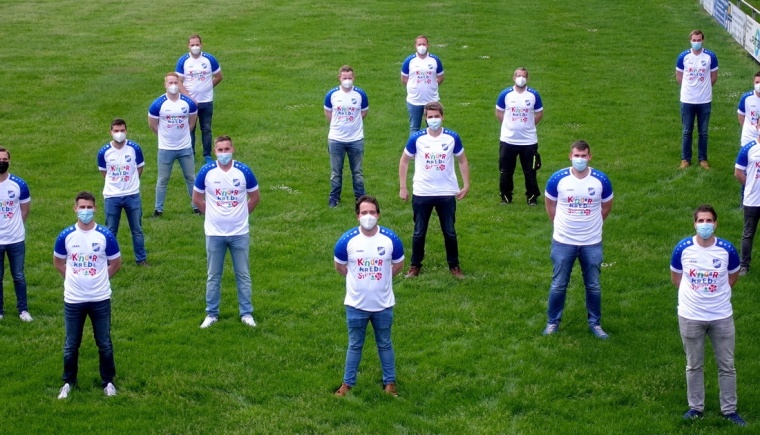 Kreisligist Fortuna Keppeln sammelt für die Deutsche Kinderkrebsstiftung