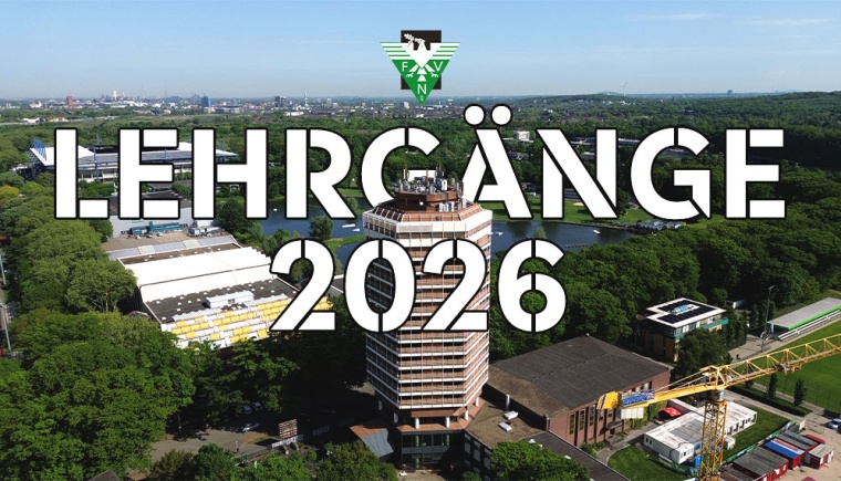 Qualifizierung: Übersicht der FVN-Lehrgänge in der Sportschule Wedau im Jahr 2026