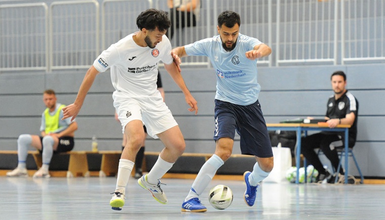 Futsal-Niederrheinpokal 2025/26: Titelverteidiger FC Niederrhein Soccer gegen GSV Düsseldorf
