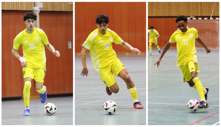 Nach Sichtungsturnier in Duisburg: Drei FVN-Nominierungen für Lehrgänge der U 19-Futsal-Nationalmannschaft
