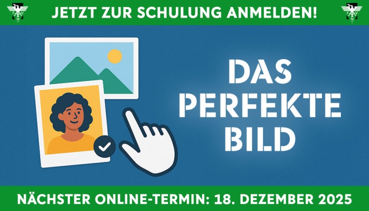 "Social Media im Verein - Das perfekte Bild": FVN bietet Schulung für Interessierte am 18. Dezember 2025, 18.30 Uhr