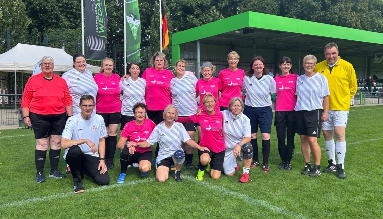 Pressemeldung zum 4. Walking Football Cup am 03.10.2025 in Neuss