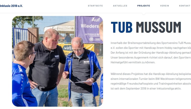 Der Bayer 04-Ehrenamtspreis 2020 geht an den TuB Mussum