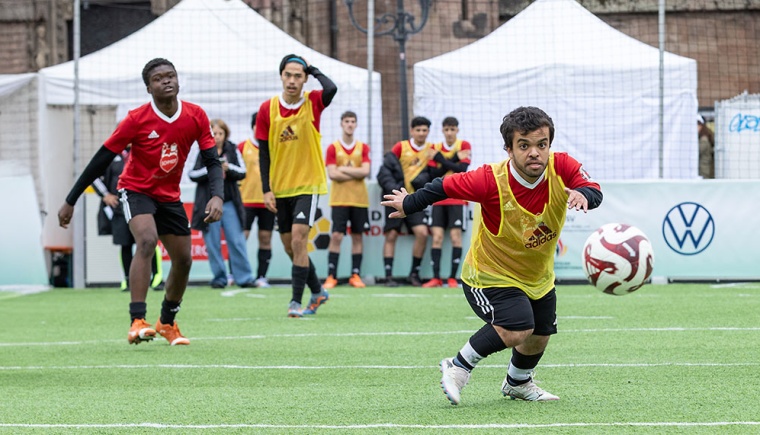 Jetzt für Turniere anmelden: Fußball-Inklusionstage 2026 der DFB-Stiftung Sepp Herberger im September in Essen