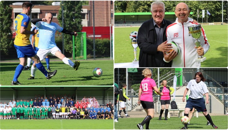 Premiere gelungen, Fortsetzung folgt: 1. FVN-Walking Football-Turnier in der Sportschule Wedau kam bestens an