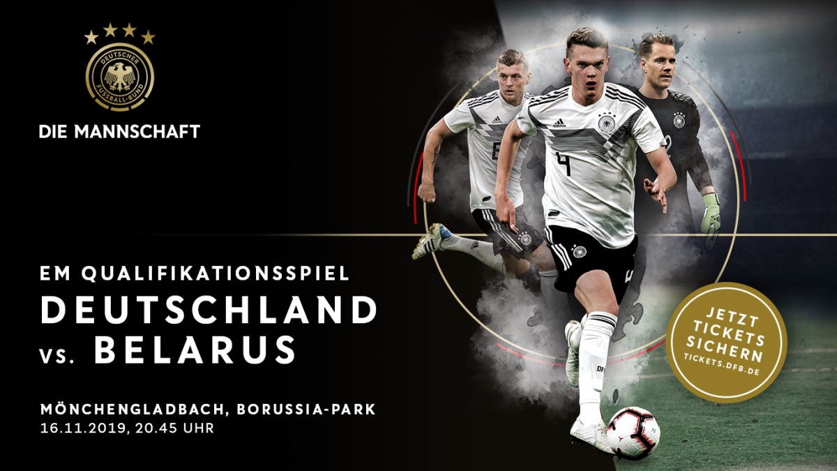 DFB-Team gegen Weißrussland: Tickets ab 10 Euro - der Vorverkauf läuft