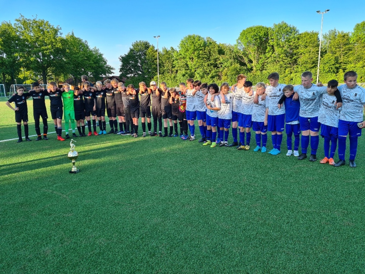 1. FC Bocholt gewinnt das E-Junioren Kreispokalendspiel