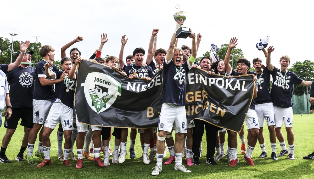 MSV Duisburg gewinnt Finale um den Niederrheinpokal der B-Junioren 2024/2025