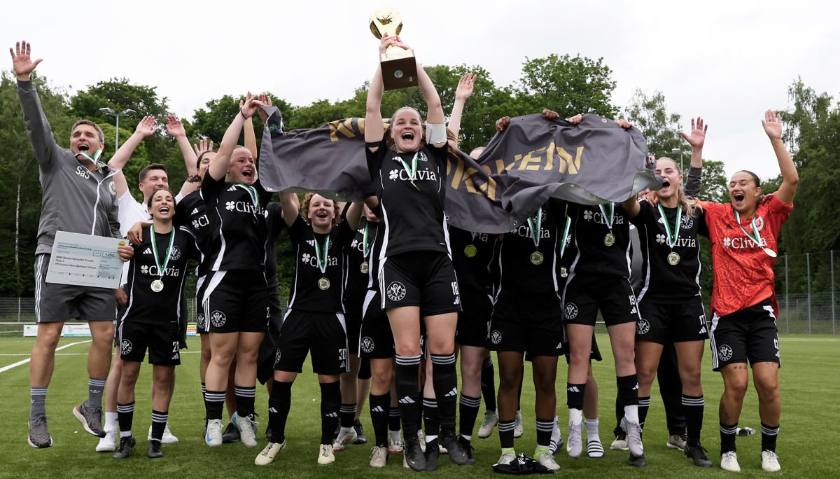 VfR Warbeyen holt im ARAG Niederrheinpokal der Frauen den dritten Titel in vier Jahren VfR Warbeyen holt im ARAG Niederrheinpokal der Frauen den dritten Titel in vier Jahren