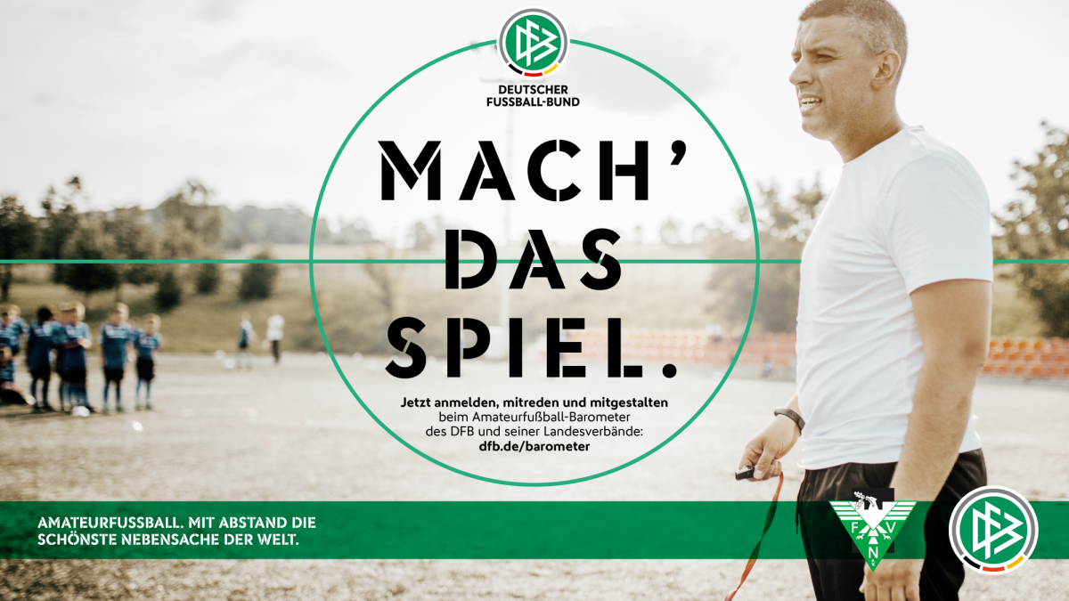 Amateurfußball-Barometer: DFB und Landesverbände starten Umfrage-Tool