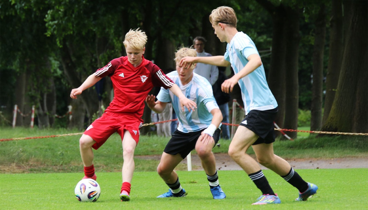Nach Steigerung in der zweiten Turnierhälfte: FVN-U 15-Junioren belegen Platz elf beim DFB-Sichtungsturnier 