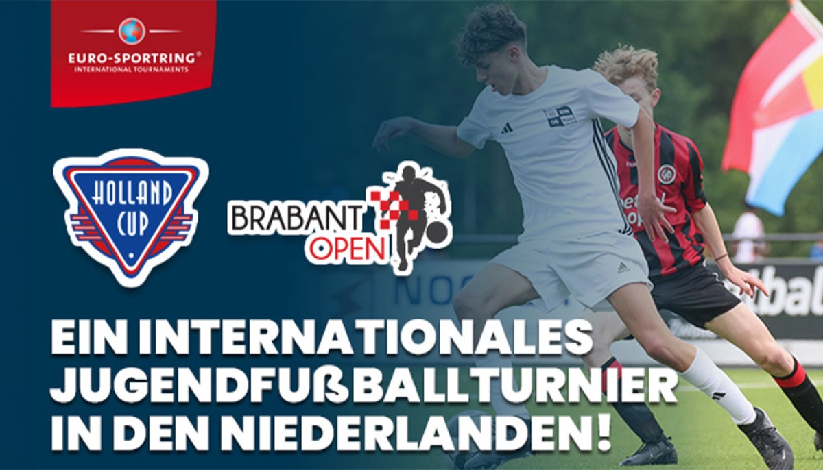 Internationale Jugendfußballturniere in den Niederlanden: Jetzt für Holland Cup oder Brabant Open anmelden