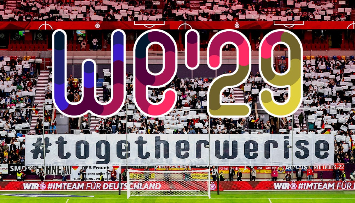 Gemeinsamer Aktionsspieltag: Deutscher Fußball setzt Zeichen für Bewerbung um UEFA Women's EURO 2029 Gemeinsamer Aktionsspieltag: Deutscher Fußball setzt Zeichen für Bewerbung um UEFA Women's EURO 2029