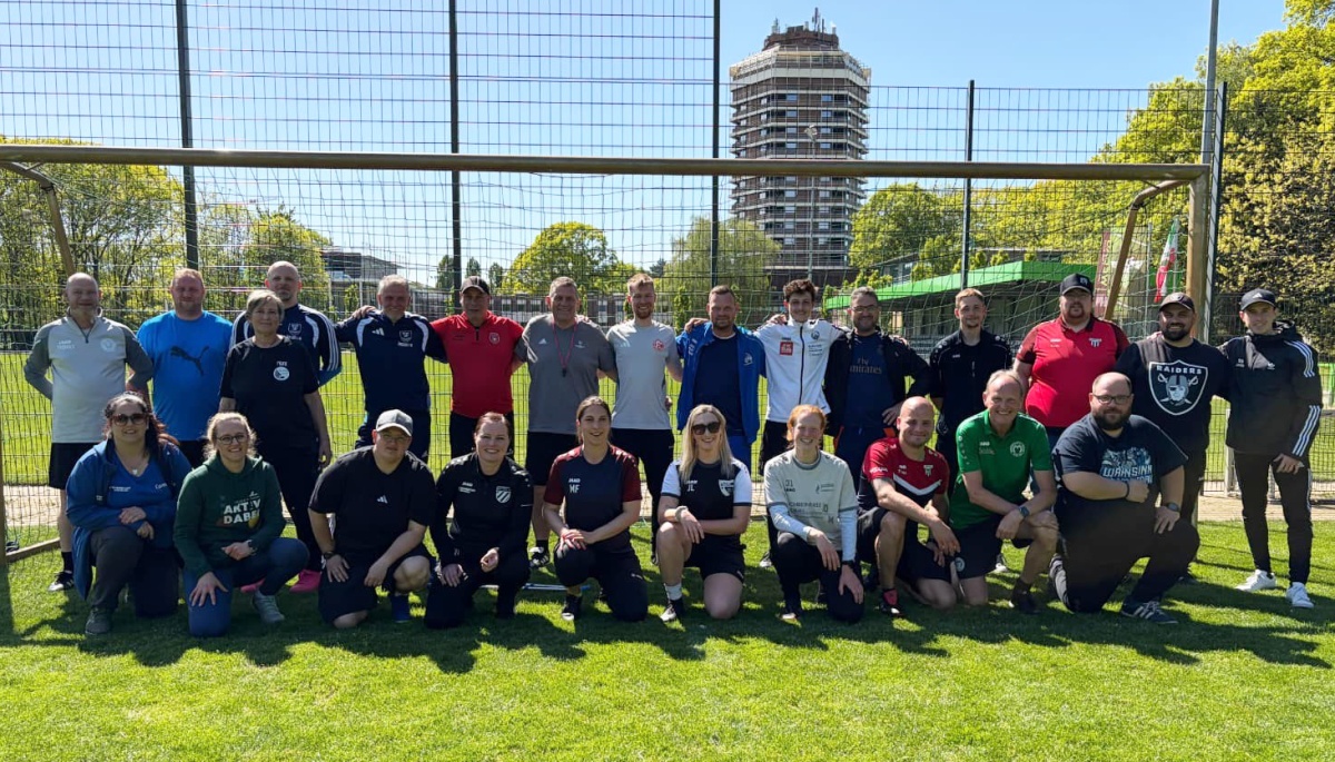 Erfolgreicher Pilotlehrgang zum DFB-Basis-Coach Inklusion bei 