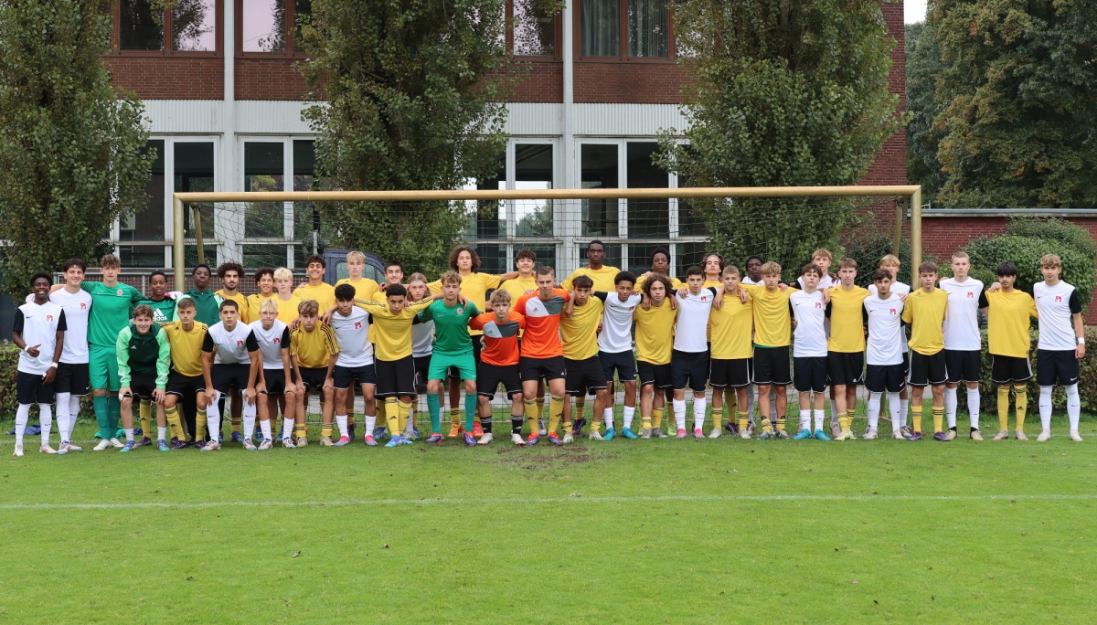 Berliner Nachwuchsauswahl auf Gegenbesuch im Fußballverband Niederrhein