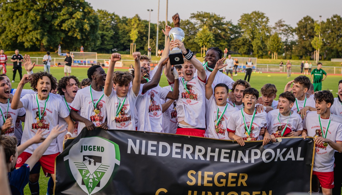 9:8 nach Elfmeterschießen - Niederrheinpokal der C-Junioren geht an Fortuna Düsseldorf