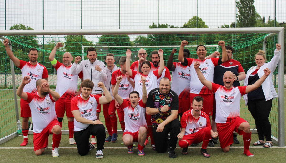 Besonderer Titel: TuS Union 09 Mülheim erster Meister der FVN‑Inklusionsliga