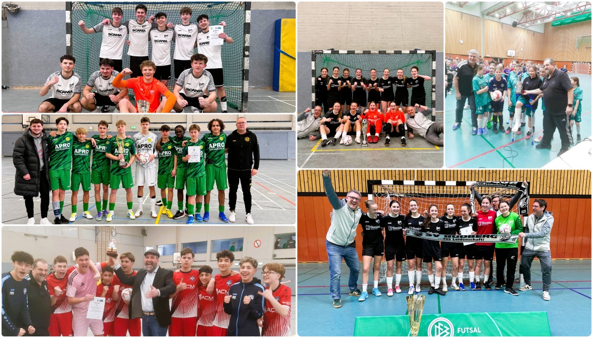 Mehr als 50 Mannschaften, sechs Turniere, zwei Spielorte, sechs Sieger-Teams