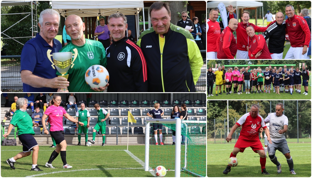 Rekordzahl an Mannschaften beim 2. FVN Walking Football-Turnier in Duisburg Rekordzahl an Mannschaften beim 2. FVN Walking Football-Turnier in Duisburg
